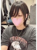 かっこいいウルフカット