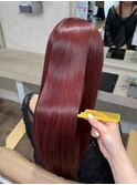 高発色なチェリーブラウン【chouchou千葉・千葉駅】
