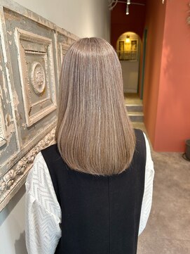 アンユヘアー 与野駅前店(unu.hair) [30代40代50代60代]レイヤーカット/白髪ぼかし/髪質改善