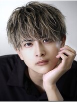 アストラ(ASTRA) MEN’S HAIR/波巻きツイストスパイラル/リバースセンターパート