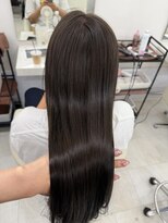 アイトーキョーエス 渋谷(AI TOKYO S) レイヤーカット/オリーブブラウン/透明感/髪質改善/渋谷