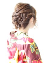 イング(ING) {元町美容室ING}花火大会ヘアアレンジ3♪