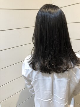 ネオリーブ アンド 渋谷店(Neolive &) 【Neolive & 渋谷店】透明感のあるグレージュカラー☆ロング