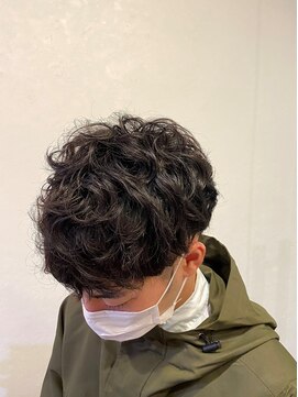 ディープ プラス ナカザキ(deep+nakazaki) マッシュベースのランダムパーマ