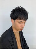 ツーブロック/束感ショート/レイヤーショート/ビジネス