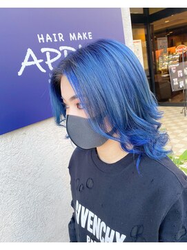 アップル(APPLE!) ブルー