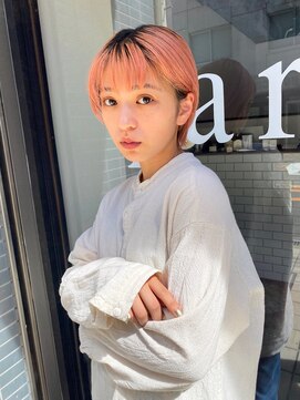 パーカー(parker) コーラルピンク ショート