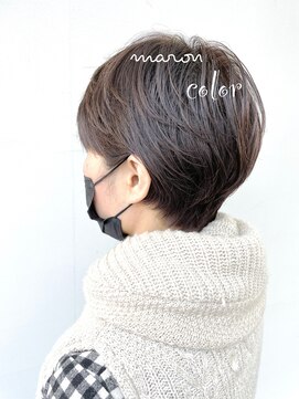 イロヘア 北岡崎店(ilo.hair) まろやかカラー☆ショート
