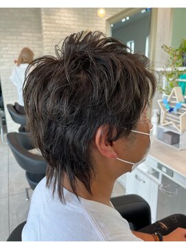 アッシュ 上尾春日店(Ash) ウルフ×パーマ