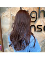 ナチュラルハイセンス 本店(natural high sense) ゆるふわロング×ツヤ系ビオラカラー☆似合わせカット/町屋駅