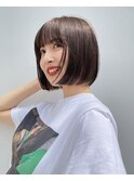CONTINUE(表参道)切りっぱなしボブ/手嶋