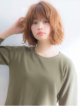 アグ ヘアー レリー 勝田台店(Agu hair lelie) 《Agu hair》ドライボブ×ウェーブミディ