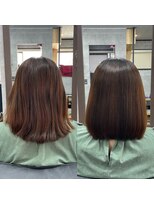 ナチュラル 泉中央店(Natural)&nbsp;縮毛矯正×まとまりボブヘアー