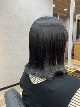 ナチュラル 美田園店(Natural) 外ハネボブで朝も簡単スタイリング