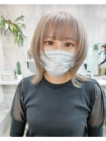 パープル(purple)&nbsp;ウルフホワイトベージュ