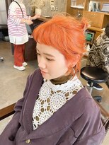 ニマ(nima) 赤毛の外国人風ヘア