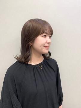 リブロ(LiBro) メルティーカラー大人ガーリーウェーブミディアム似合わせカット