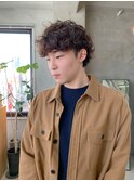 メンズカット、メンズパーマ、くるくるパーマ、マッシュパーマ