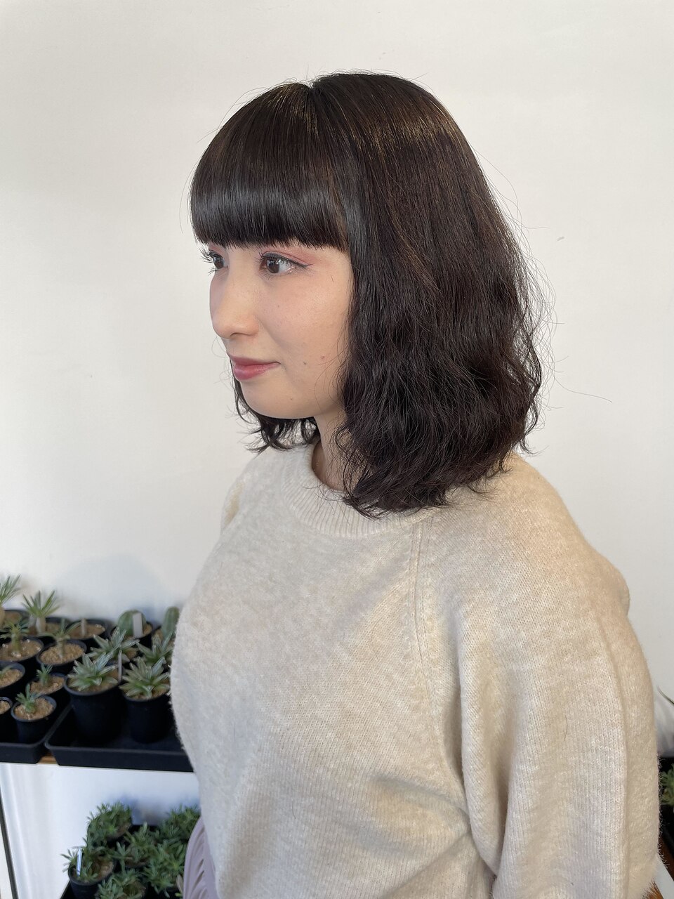 デジタルパーマ
Bacio w tomo毛先のカールが強い韓国風な酸性髪質改善デジタルパーマ4選