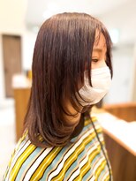 グランデュール サンストリート浜北店(GRANDEUR)&nbsp;レイヤースタイル　ブラウンカラー