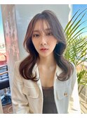 韓国くびれヘア／小顔サイドバング／自由が丘