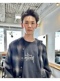 【SATOSHI】黒髪スパイキーショート