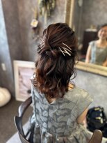 シェル(Shell)&nbsp;ハーフアップ/ハーフツイン