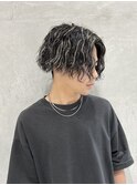 メンズハイライトパーマ