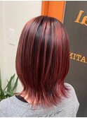 【カシスオレンジバレイヤージュ】20代30代40代50代