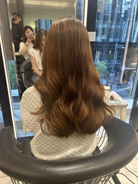 アピッシュ ギンザ(apish ginza) 韓国ヘア/韓国風パーマ/コテ巻き風パーマ／ロングパーマ