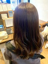 ココカラヘアー ニコ(cococara hair nico)&nbsp;顔まわりカット/艶髪/透明感カラー/グレージュ/韓国風/髪質改善