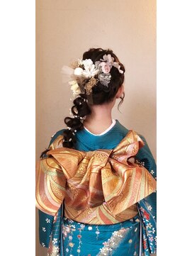 ティグリオ(Tiglio) ラプンツェル風着物スタイル