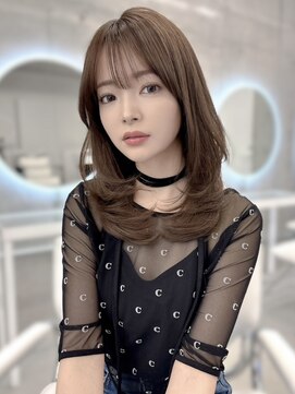 エヌアイ オモテサンドウ(ni omotesando) ワンカールで可愛いレイヤーヘア