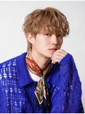 韓国ナチュラルラフウェーブシャドウラウンドマッシュ