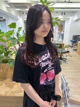 オーシャン(Ocean) 【OceanHair&Life田中愛梨】チェリーブラウン/ブリーチなし