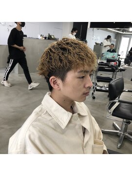 メンズサロン エピックバイファン 竹ノ塚(epc by F.U.N) ブリーチパーマ