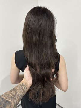 ロムーク 表参道(LOMKH) 新生活はエクステイメチェン/美髪/ワイドバング/ブルーブラック