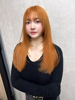 エイム(AiM)&nbsp;ペールオレンジ/中明度カラー/ブリーチカラー/艶カラー