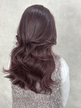 ルノン(LUNON) 暗めカラーグランマッシュデザインカラーフェイスフレーミング