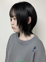 モリオフロムロンドン 原宿本店(morio from London) 【morio原宿】ケアブリーチ顔まわりレイヤー姫カット