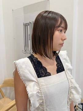 ケシキ大名(keshiki) 大人ストレートボブ/keshiki大名KAZU