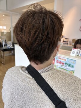 【新宮古賀】ショート×ボリュームアップパーマ