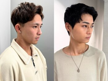 トリッカバルコニー ハヤマ(tricca Balcony Hayama)の写真/爽やかアップバングから男らしいフェード、カジュアルパーマや大人ニュアンススタイルまでしっかり再現!