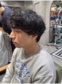 シャドウパーマ 癖毛風 ルーズパーマ 新宿 塩澤太一