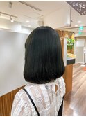 ブルーブラック×ボブ