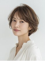 ビフィーノ リルネ(Bifino Rilune)&nbsp;40代/大人ガーリー/ダークアッシュ/似合わせカット/川西池田