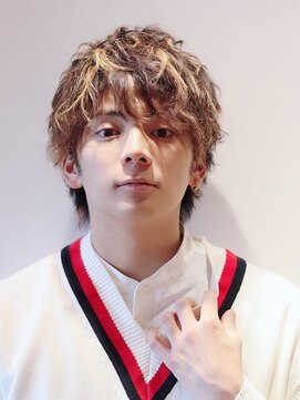 コンフィデンス メンズヘアー(confidence MEN'S HAIR) ショートウルフメッシュ confidence -MEN'S HAIR-
