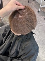 コルプラス(col +plus)&nbsp;白髪率60%白髪活かしカラー☆札幌白髪染め/札幌白髪ぼかし
