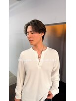 ジョナサン リヴィングストン(JONATHAN LIVINGSTON) メンズハイライト/外国人風カラー/センターパート