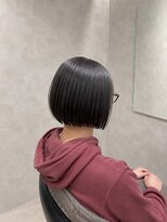 トキ(toki)&nbsp;前下がりボブ×ブルーブラック